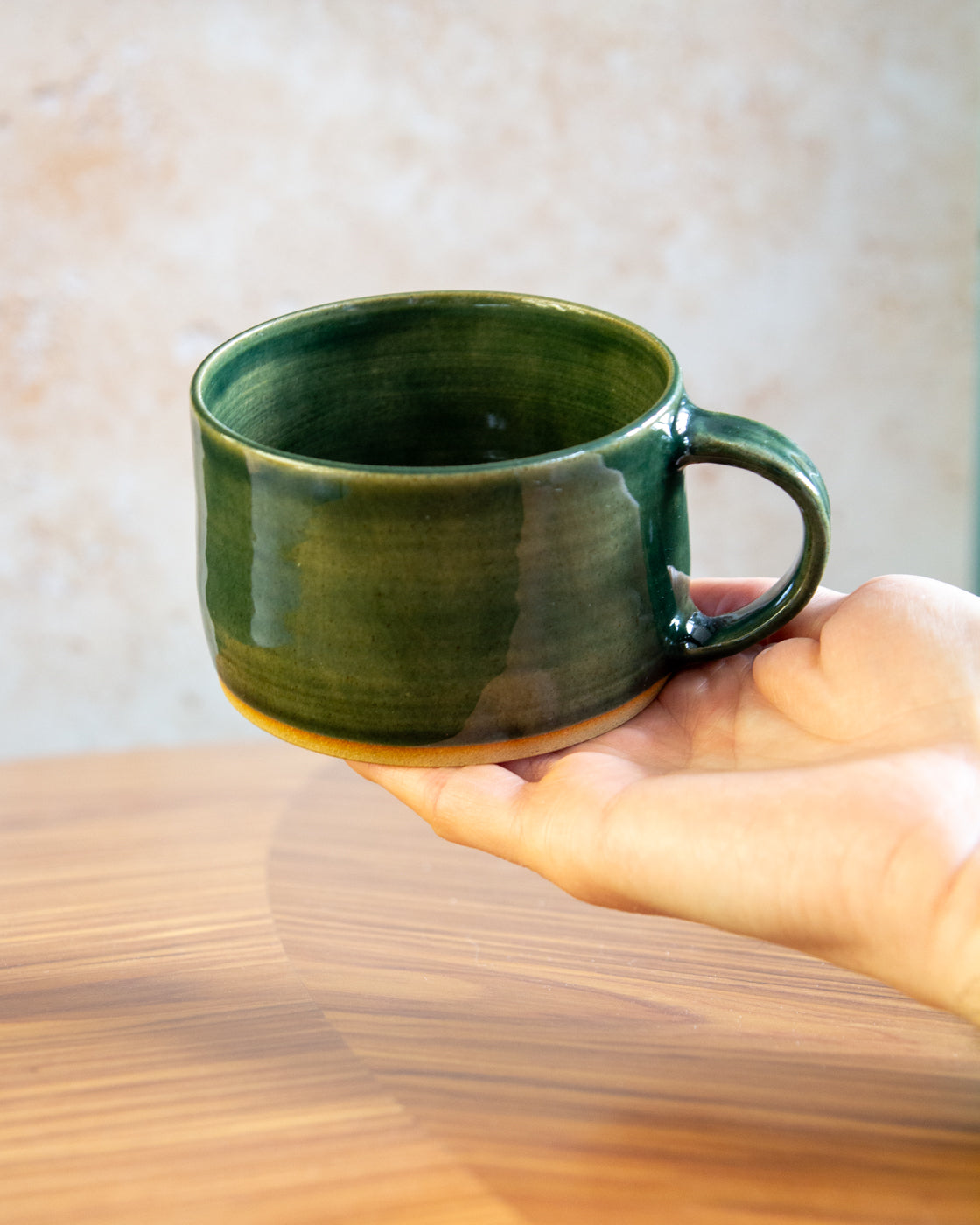 Everyday Mug - Glassy Green glaze