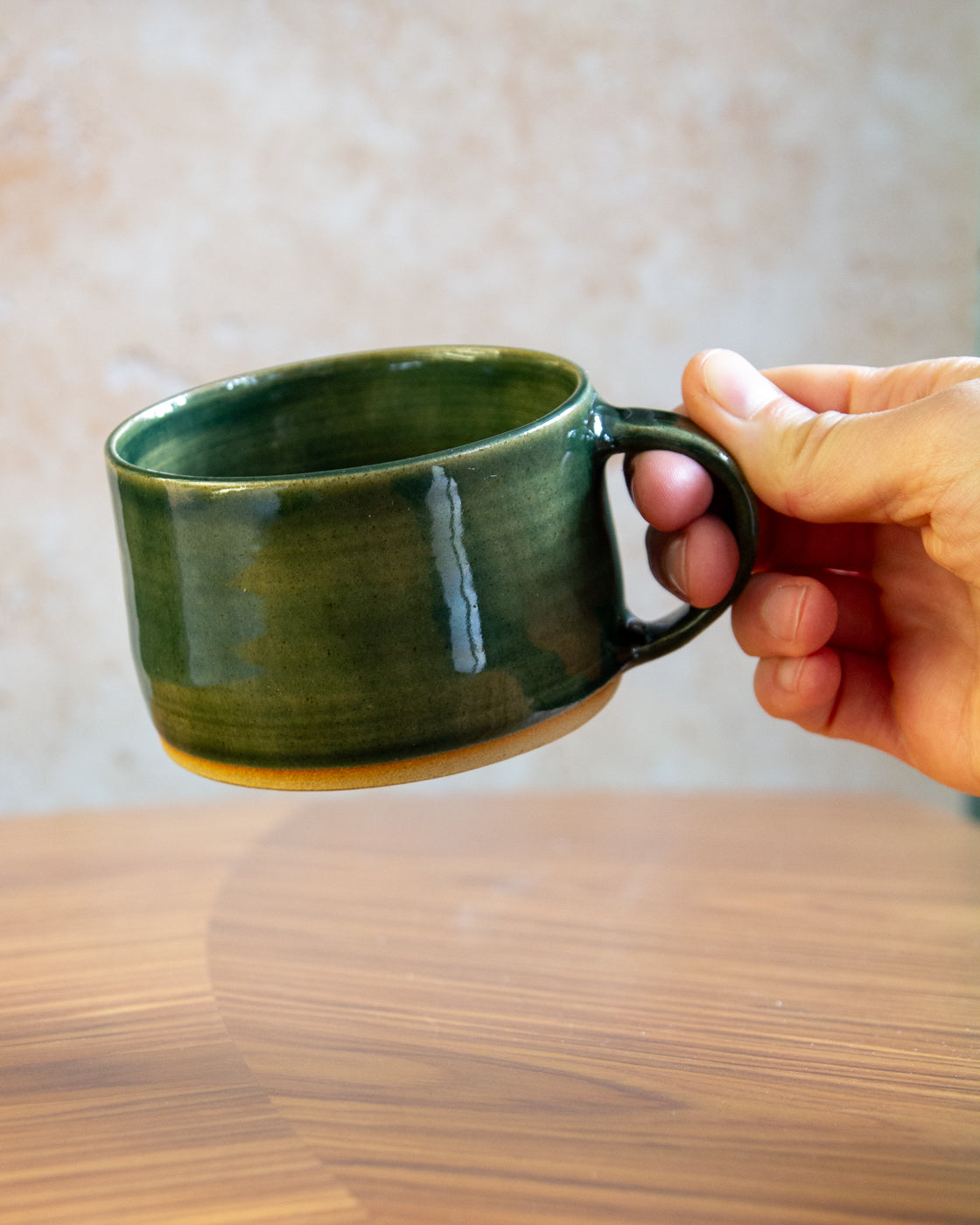 Everyday Mug - Glassy Green glaze