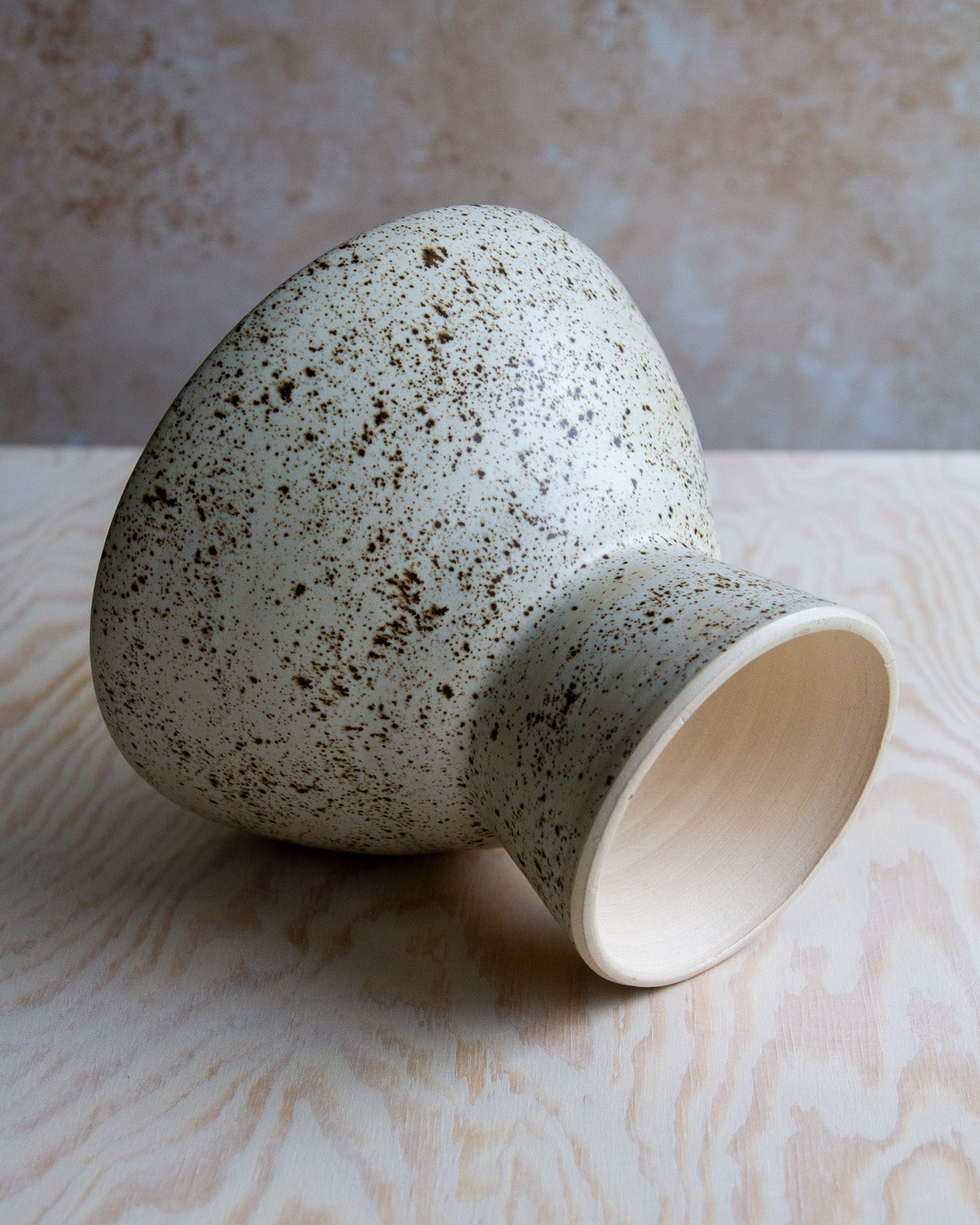 Pedestal Bowl - Rustic Glaze
