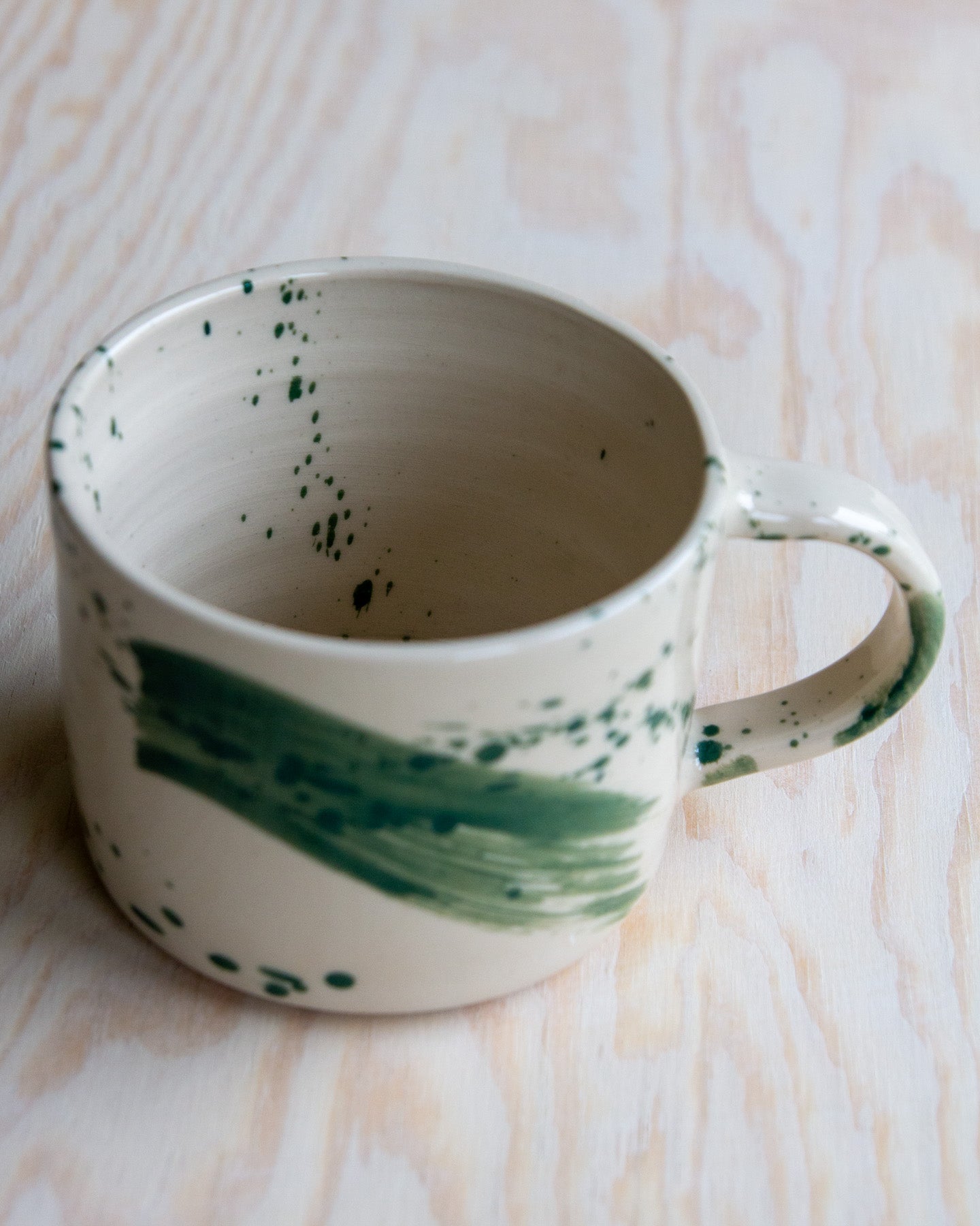 Everyday Mug - Green Splash