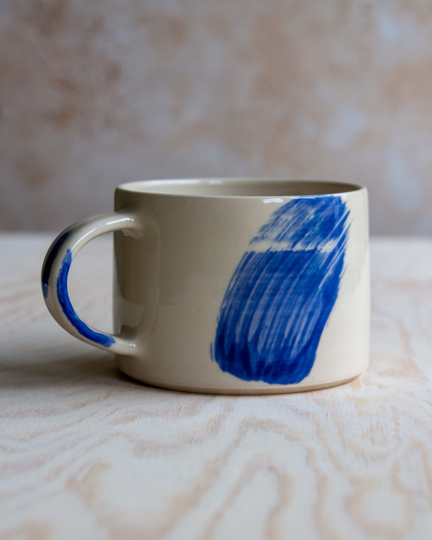 Everyday Mug - Blue Brushstroke