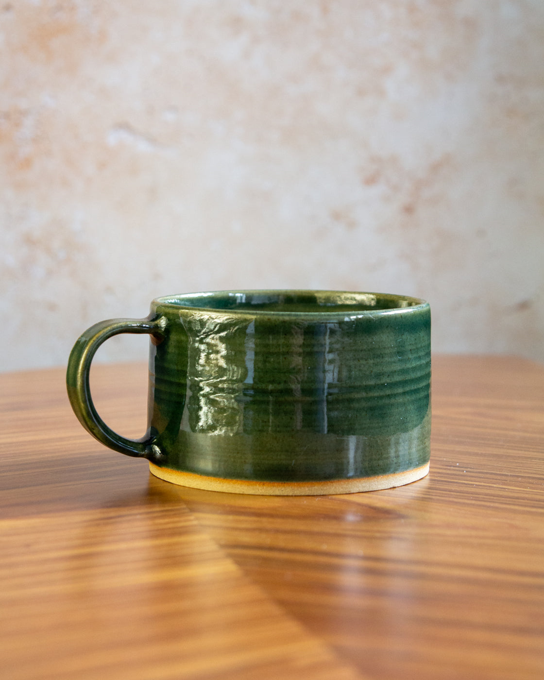 Jumbo Mug - Glassy Green glaze