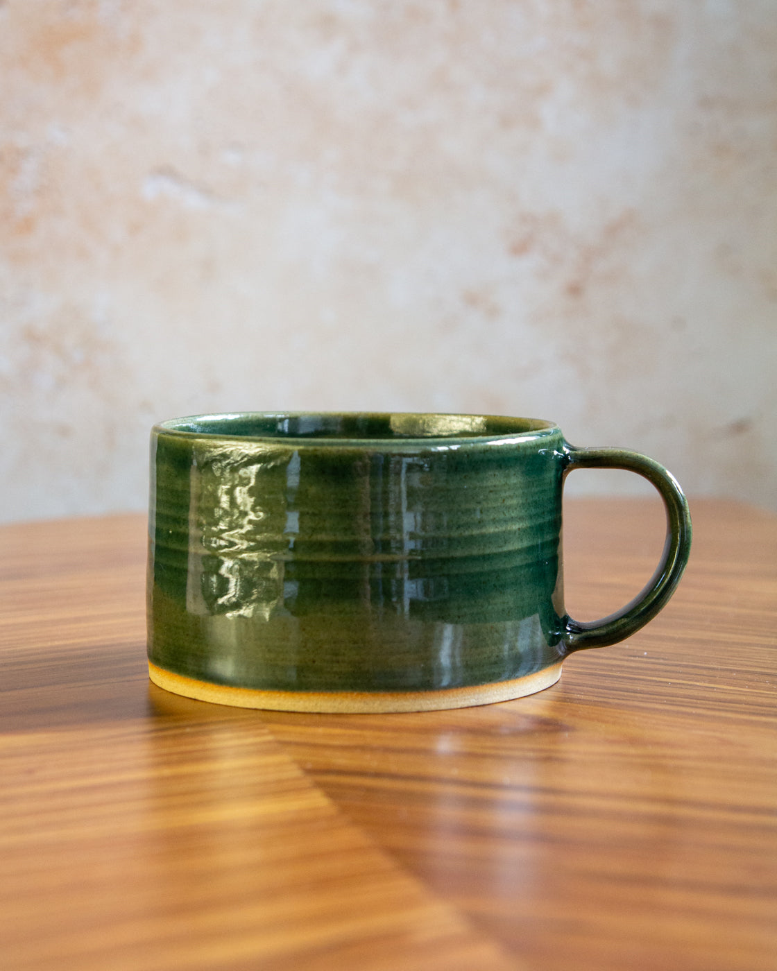 Jumbo Mug - Glassy Green glaze