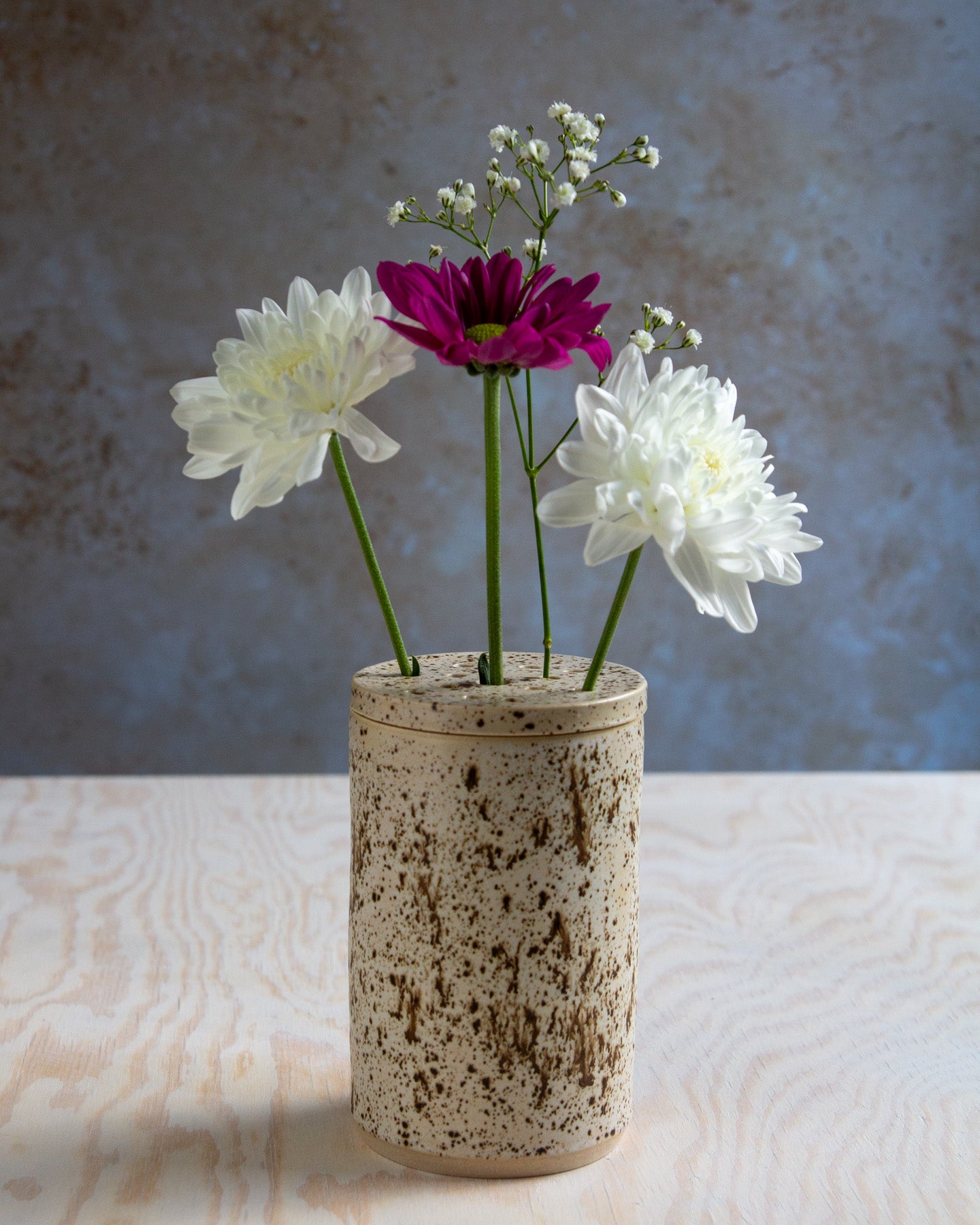 Flower Arranging Jar - Rustic glaze #1