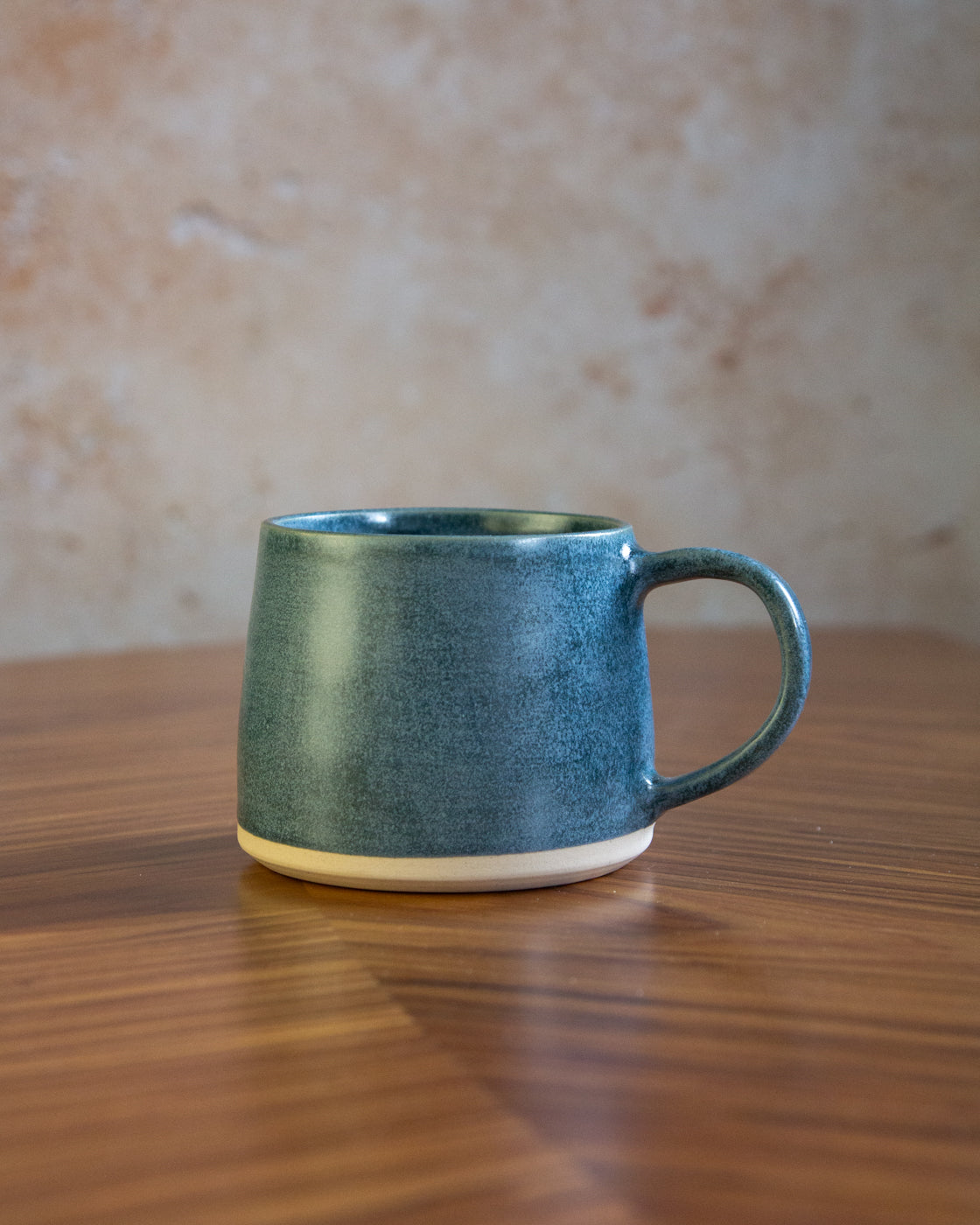 Latte Mug - Teal glaze