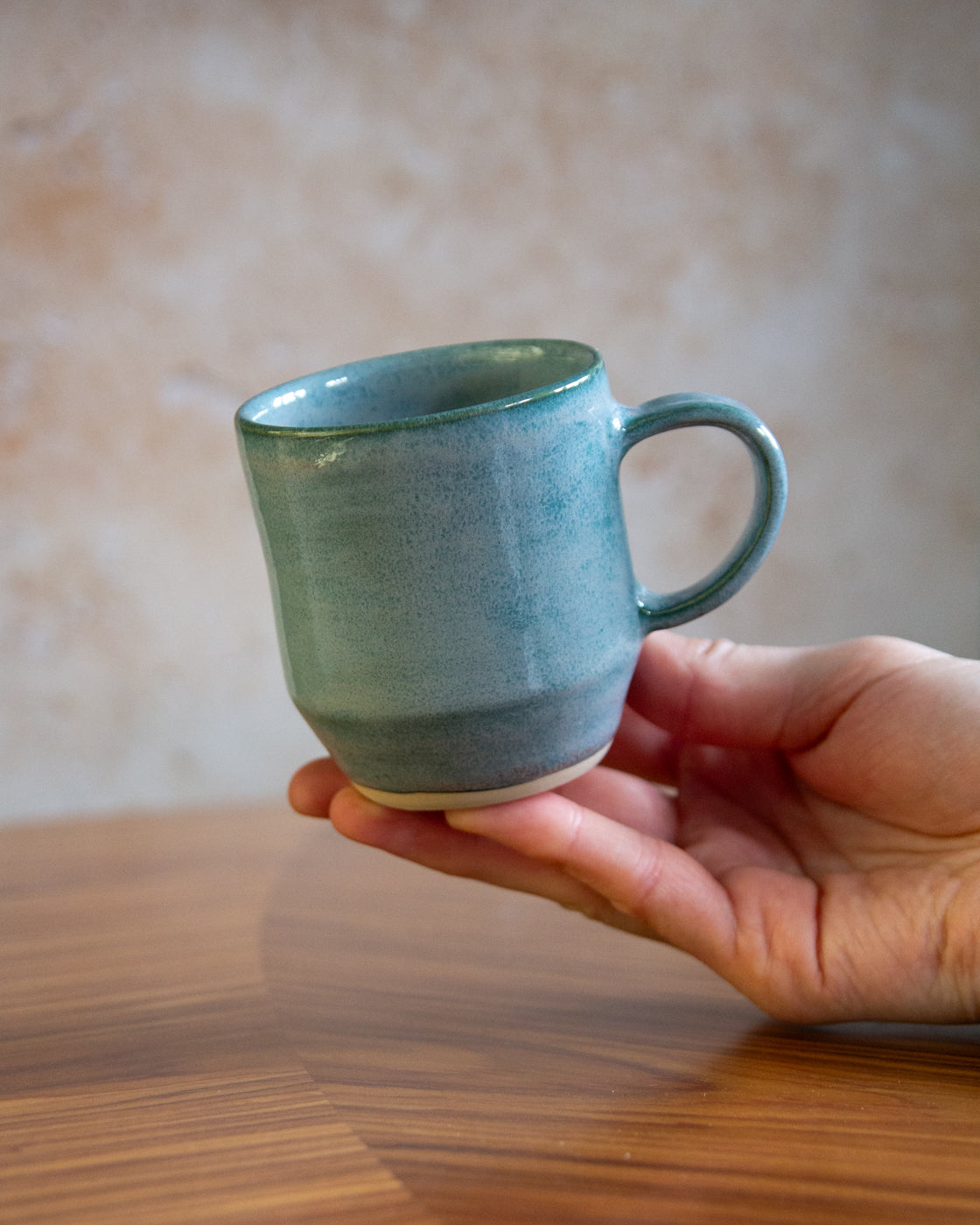 Small Mug - Blushing Blue glaze