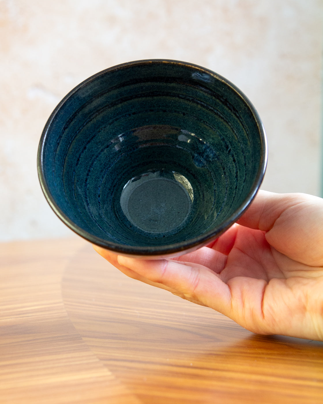 Snack Bowl - Deep Sea glaze (2)