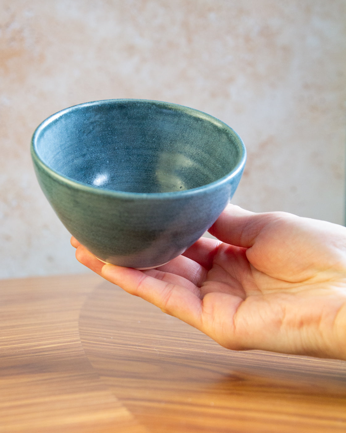 Snack Bowl - Teal glaze