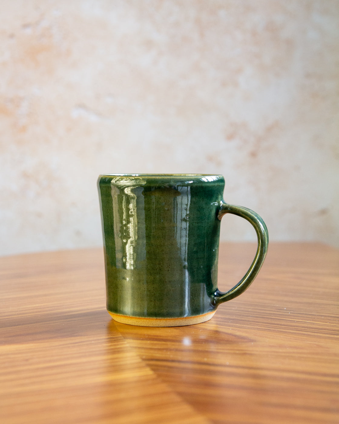 Tall Mug - Glassy Green glaze (2)