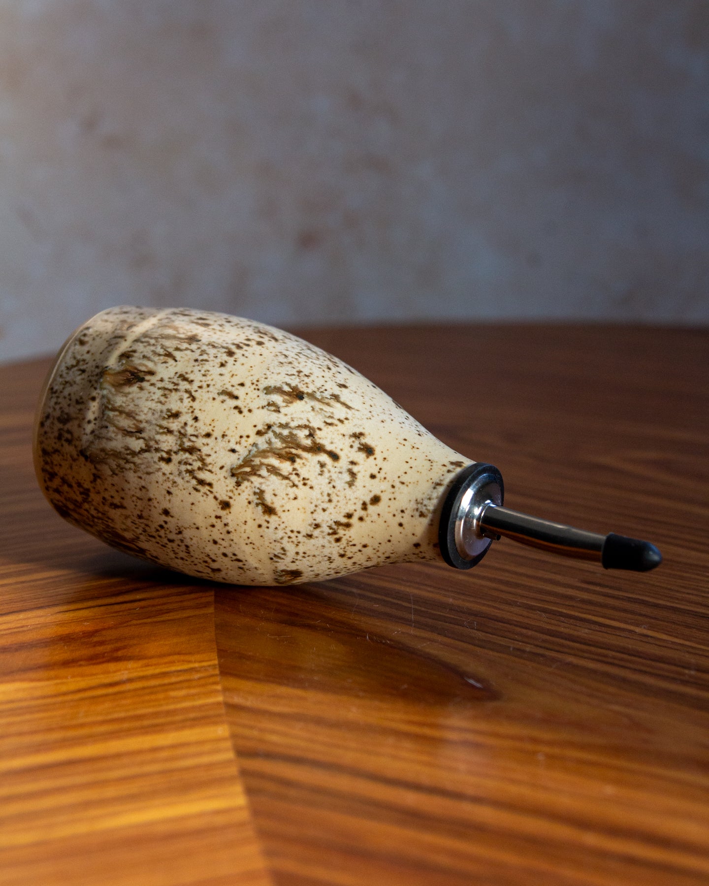 Small Oil Bottle - Rustic glaze