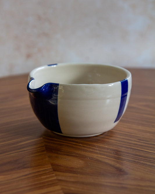 Matcha Bowl - Geometric lines