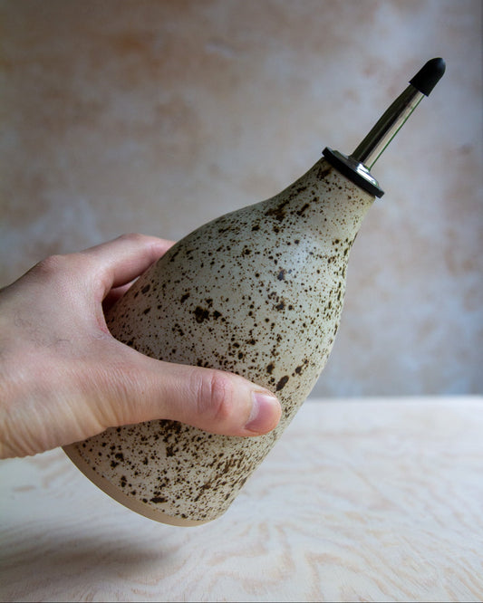 Oil Bottle - Rustic Glaze #2