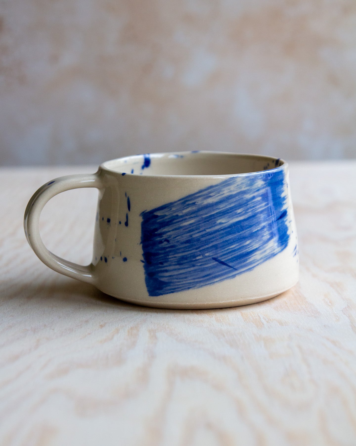 Taper Mug - Blue Splash #1