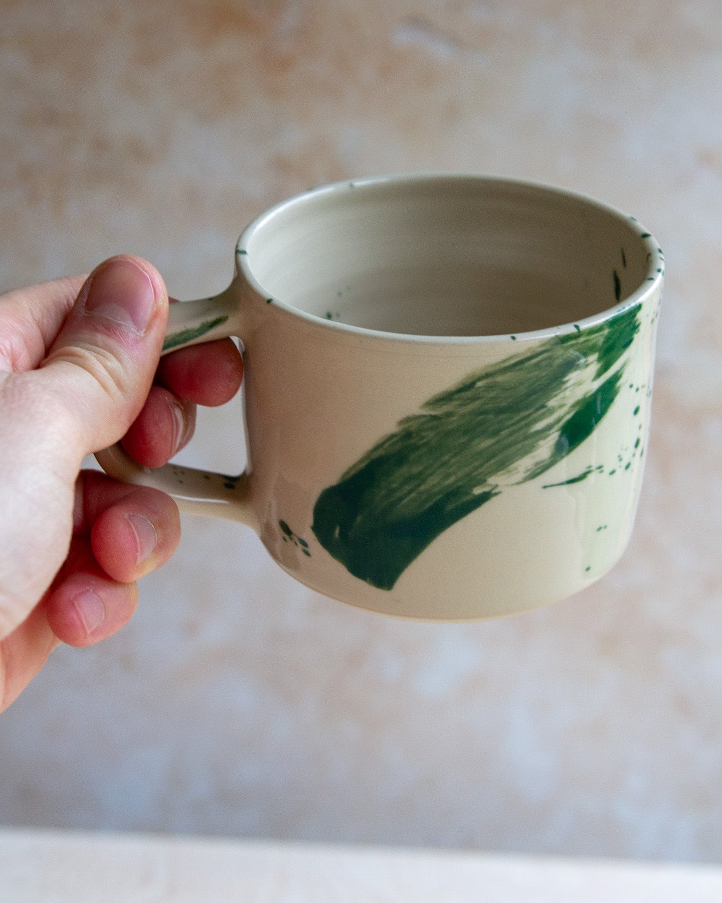Everyday Mug - Green Splash