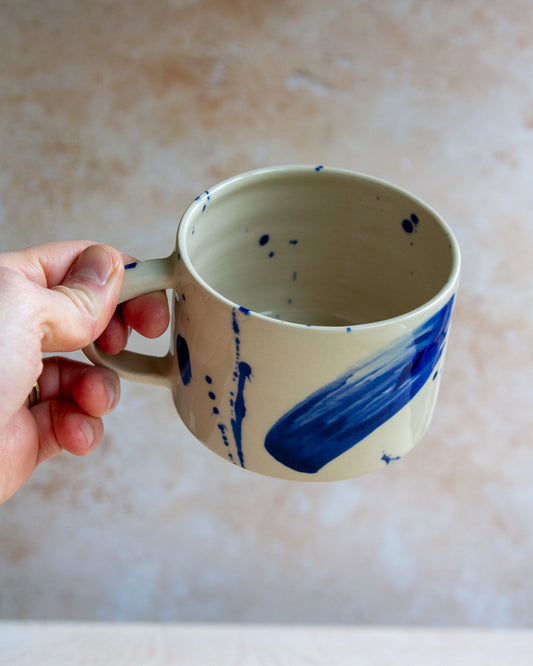 Everyday Mug - Blue Splash #1