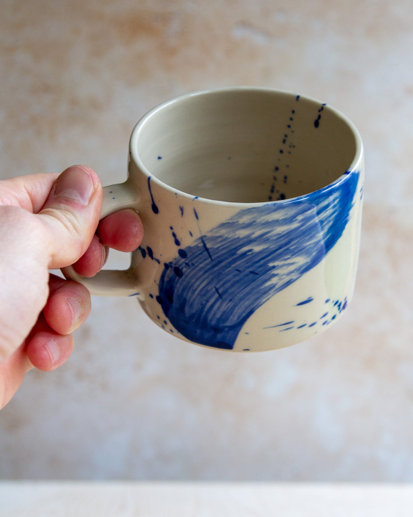 Everyday Mug - Blue Splash #2