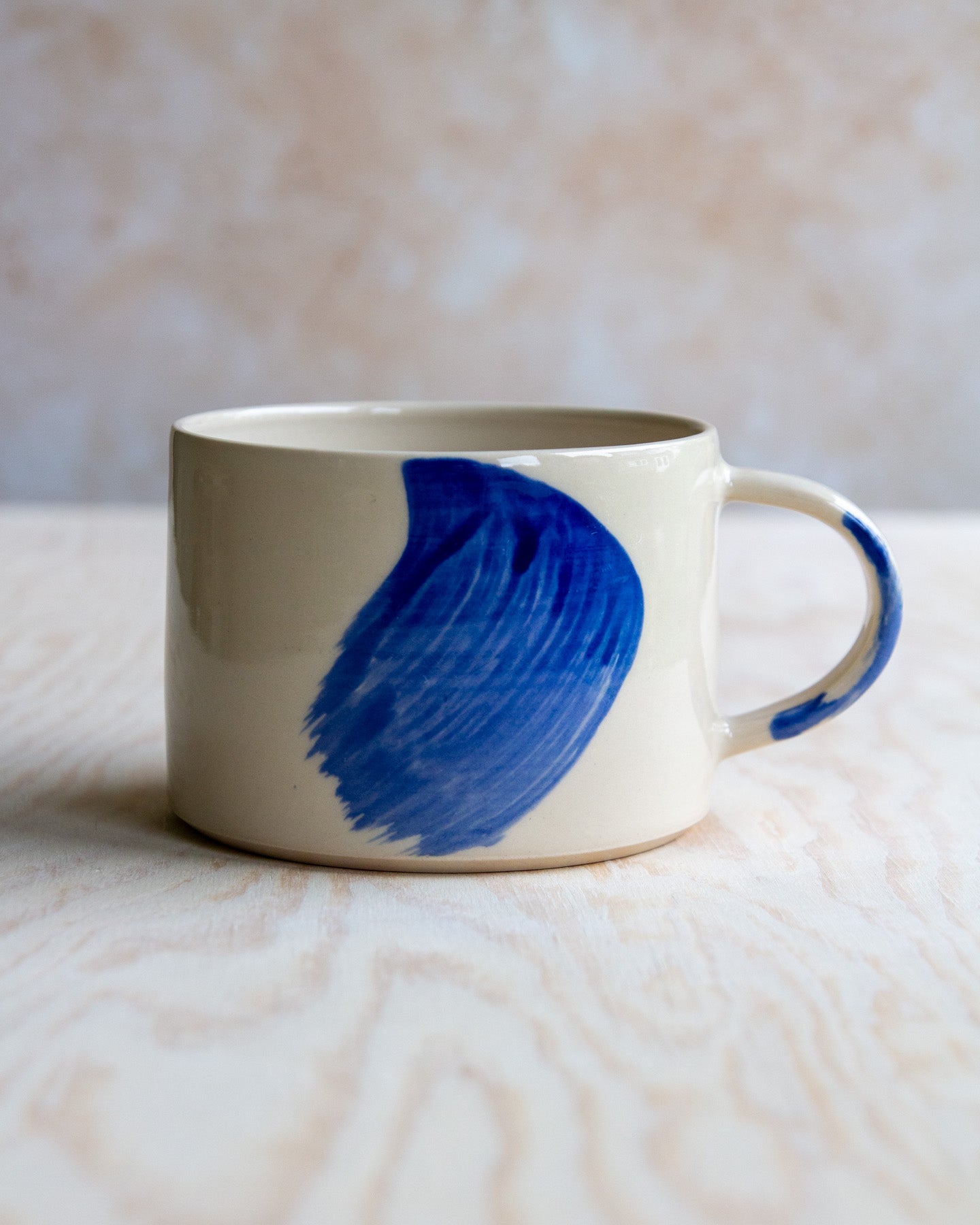 Everyday Mug - Blue Brushstroke