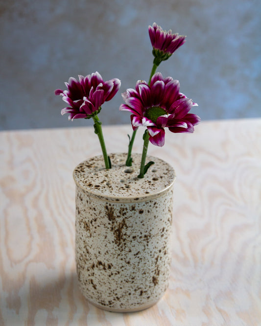 Flower Arranging Jar - Rustic glaze #2