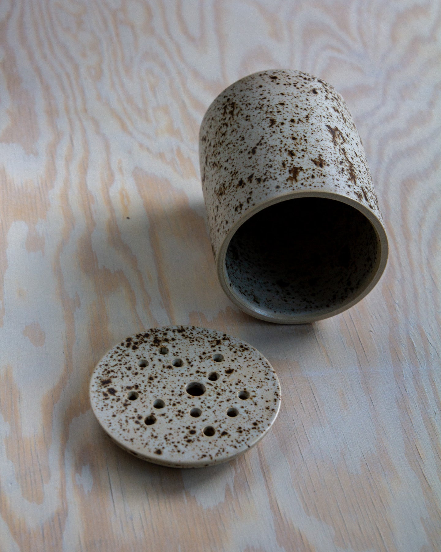 Flower Arranging Jar - Rustic glaze #2