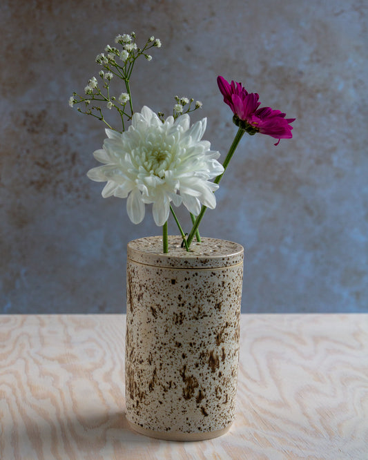 Flower Arranging Jar - Rustic glaze #1