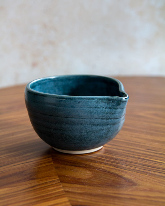 Matcha Bowl - Teal glaze