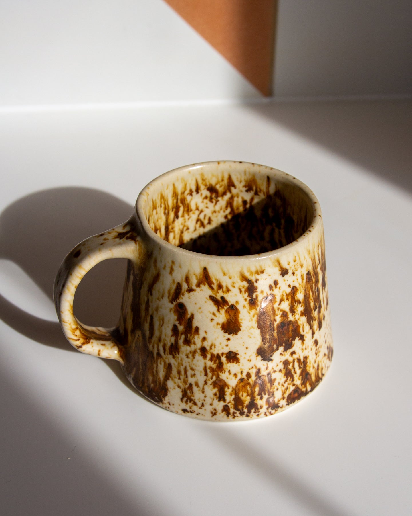 Small Angular Mug - Rustic glaze