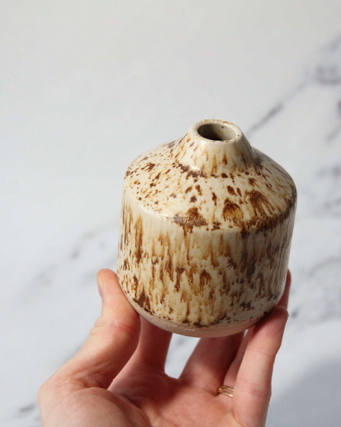 Small Bud Vase - Rustic glaze