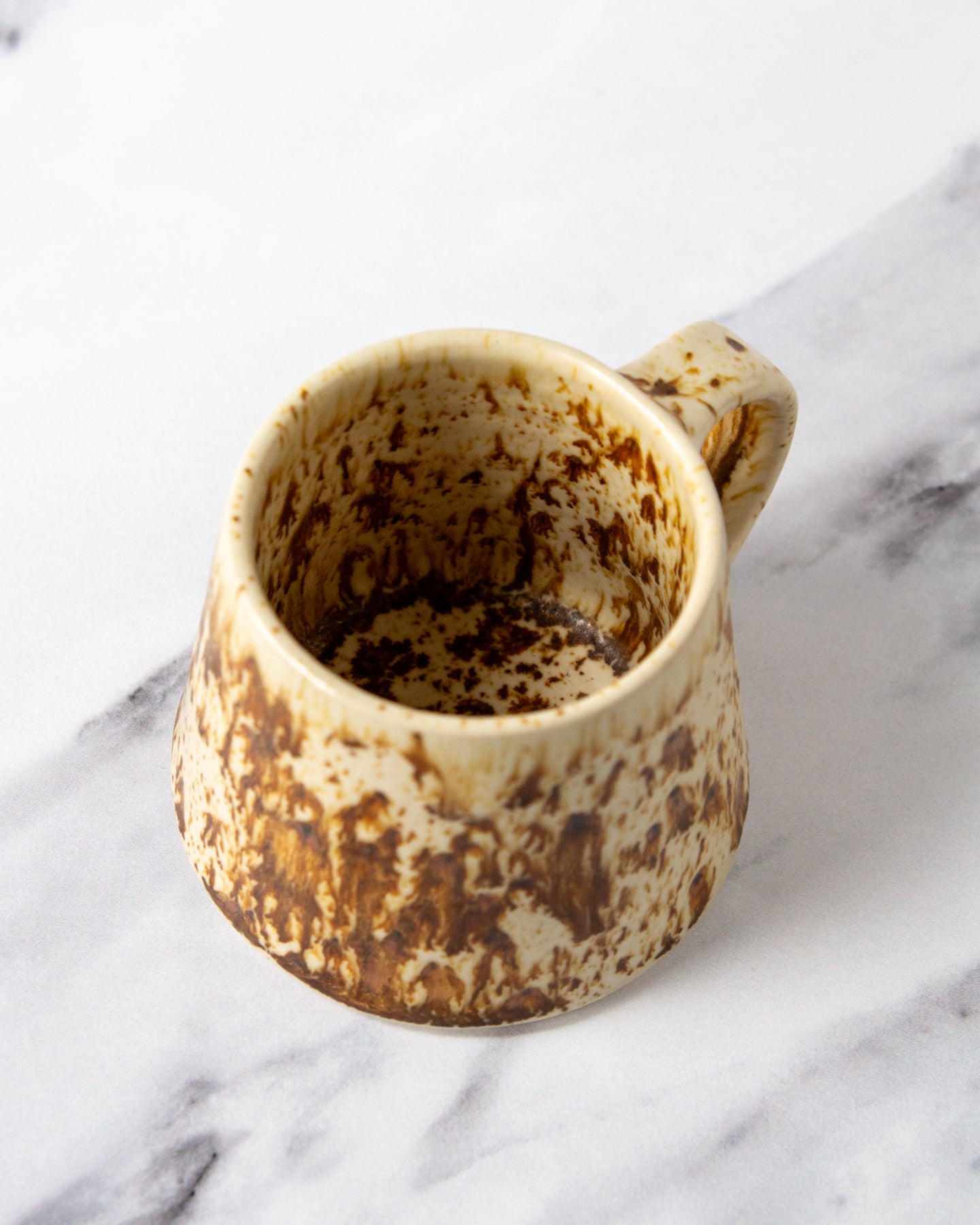 Small Angular Mug - Rustic glaze