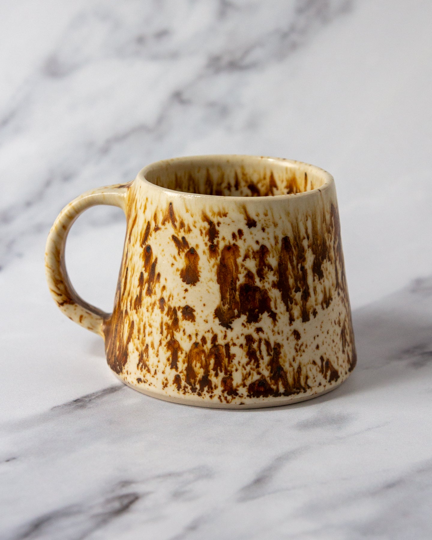 Small Angular Mug - Rustic glaze