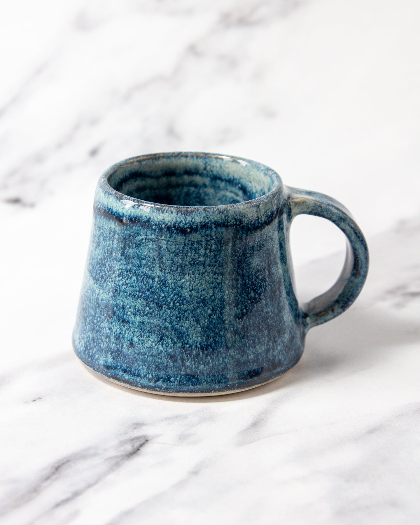 Small Angular Mug - Seascape glaze