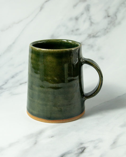 Tall Mug - Glassy Green glaze