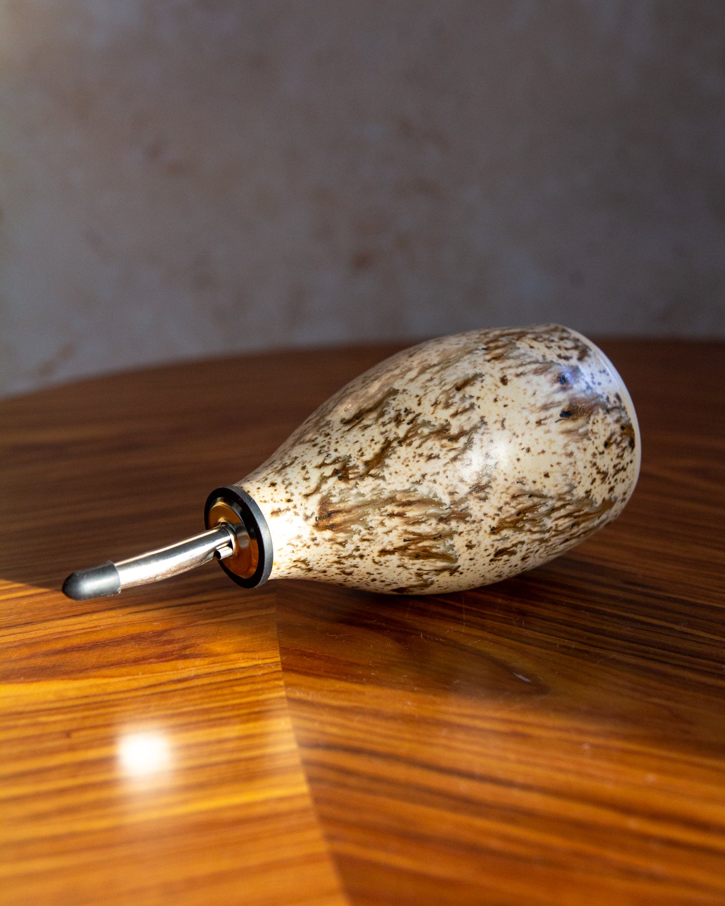 Small Oil Bottle - Rustic glaze